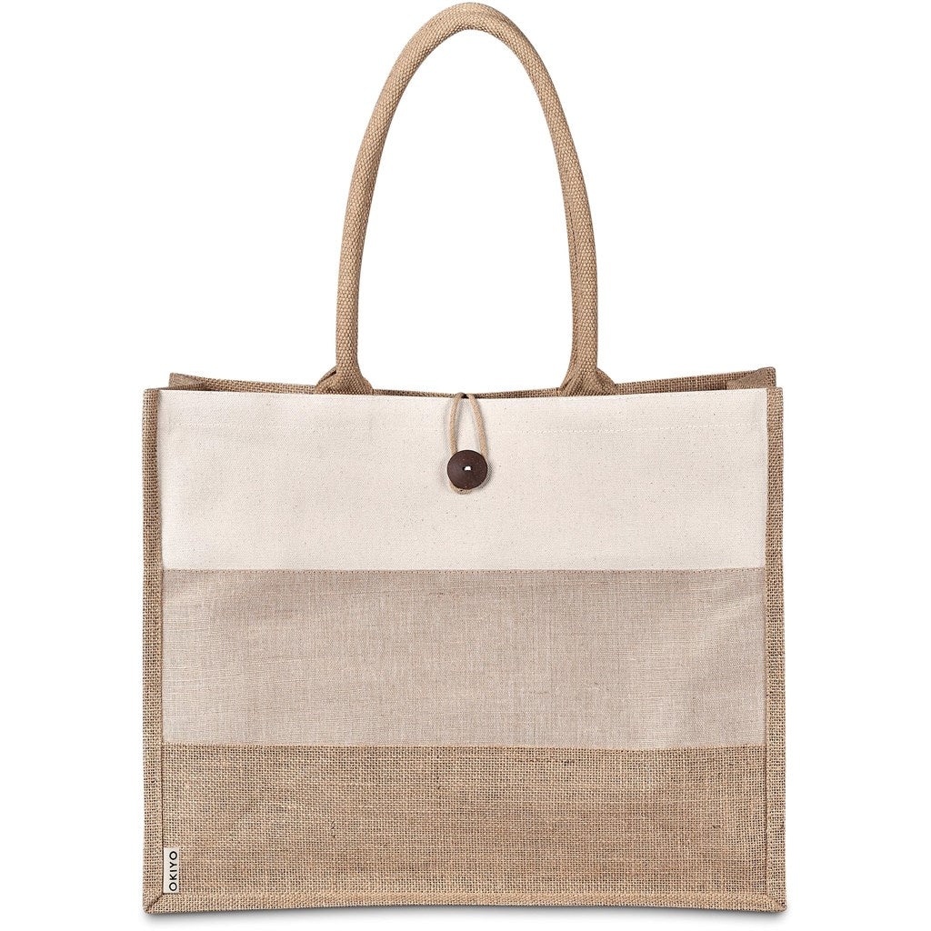 okiyo-fukei-jute-and-cotton-tote-south-africa-mirelle-leather-and-lifestyle-3 - South Africa - Mirelle Leather and Lifestyle