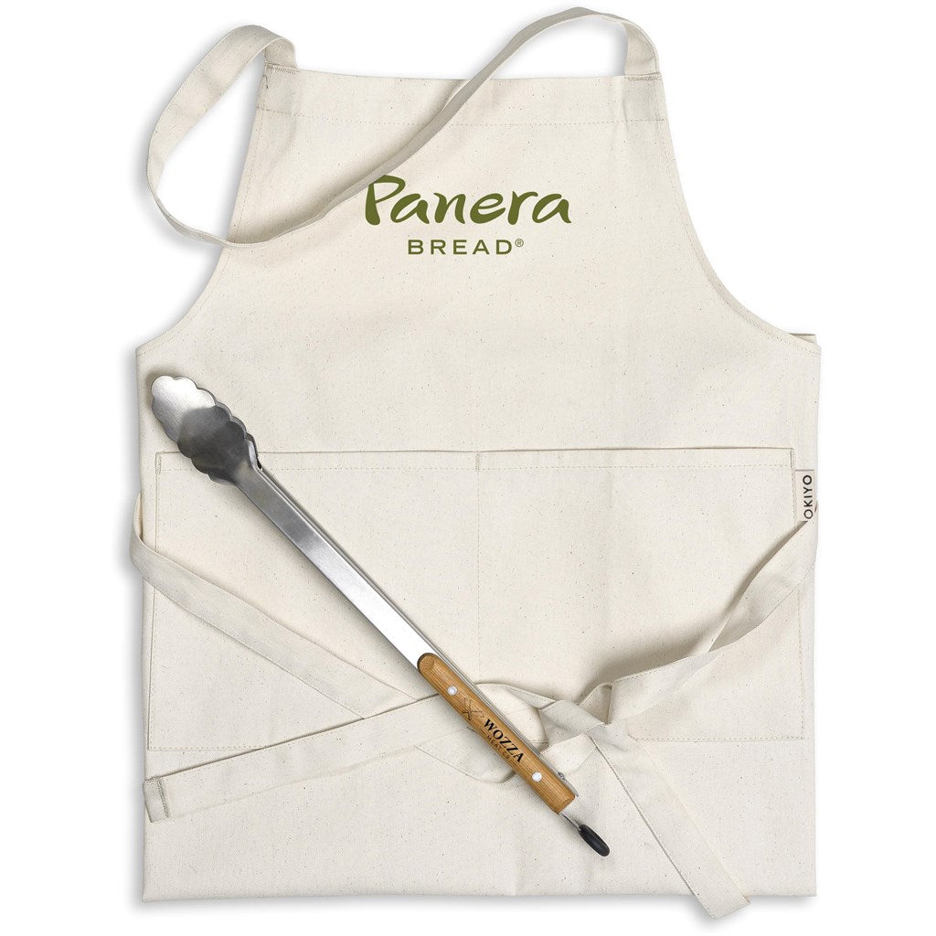 Okiyo Gohan Cotton Apron Mirelle Leather and Lifestyle