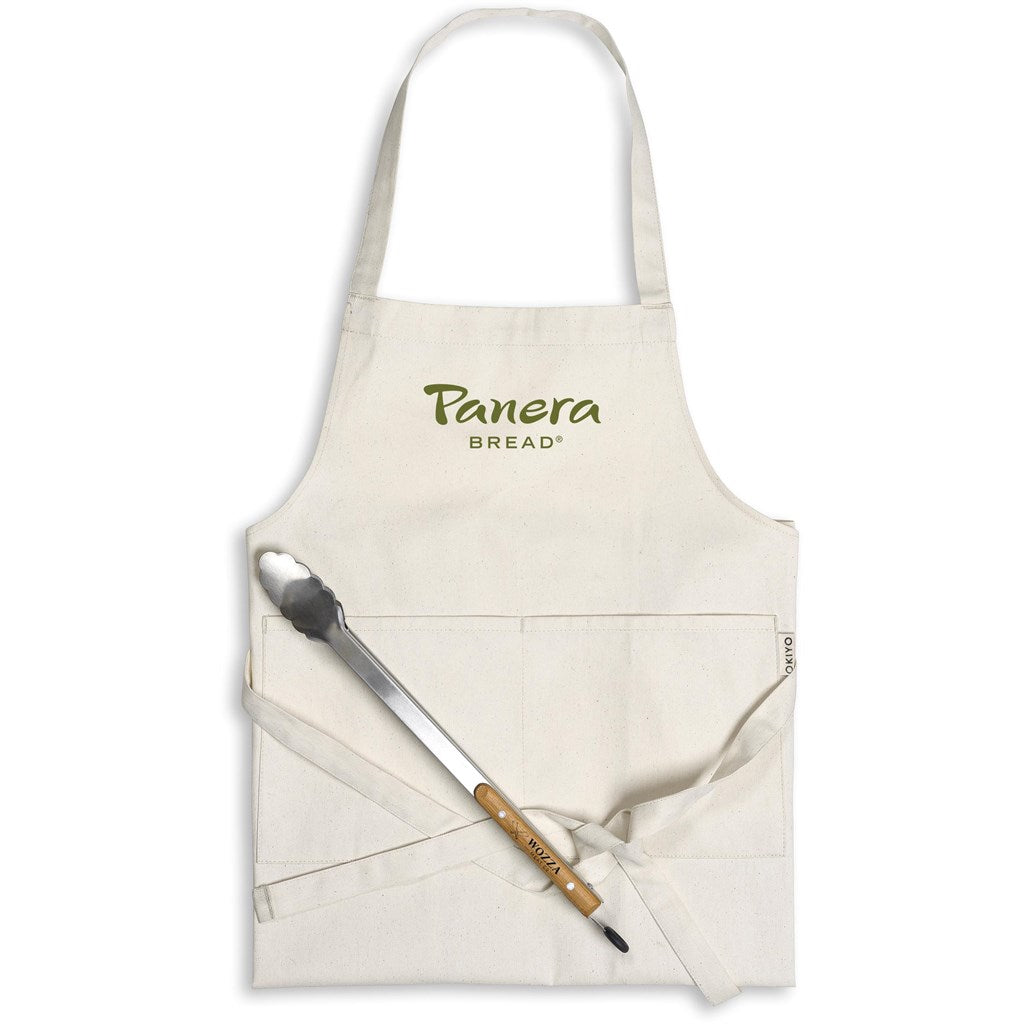 Okiyo Gohan Cotton Apron Mirelle Leather and Lifestyle