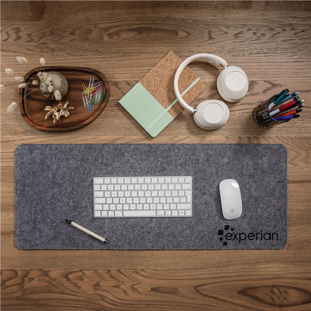 Okiyo Kaiyo Recycled PET Felt Desk Mat Mirelle Leather and Lifestyle