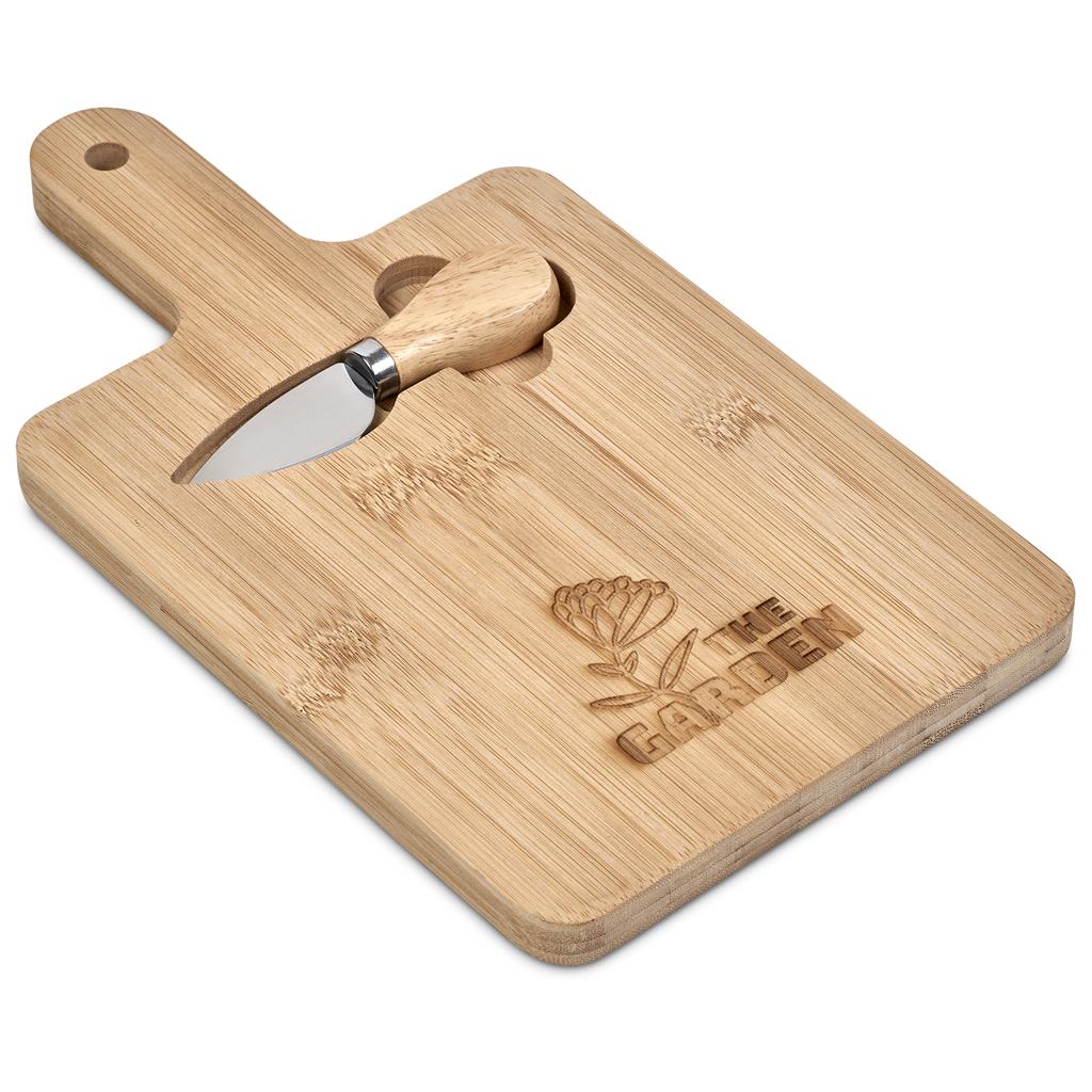 Okiyo Kanteika Bamboo Cheese Board Set Mirelle Leather and Lifestyle