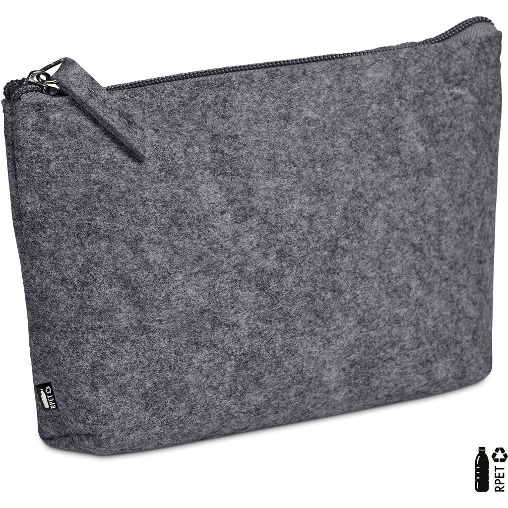 Okiyo Kesho Recycled PET Felt Accessory Bag ZA Eco-Friendly Bags,Toiletry and Cosmetic Bags,Recycled PET Products,Recycled Bags Mirelle Leather and Lifestyle