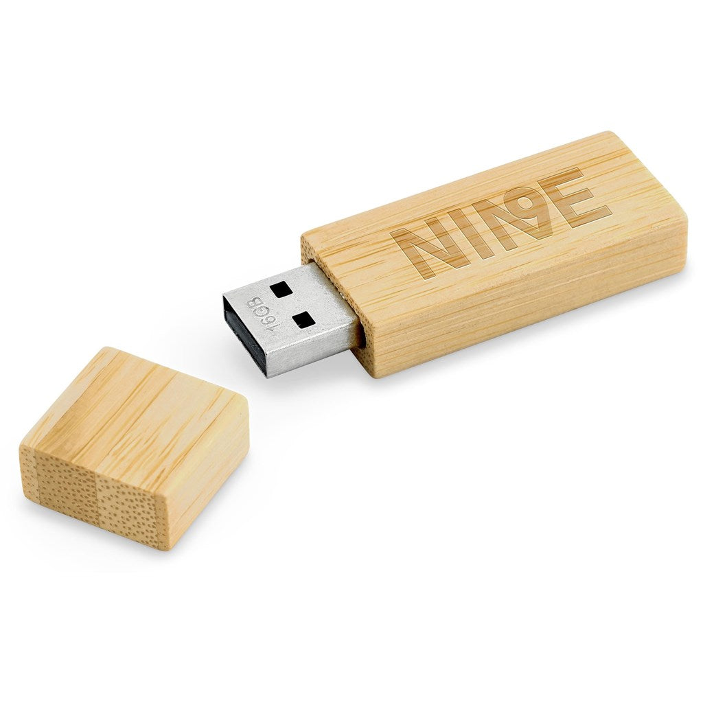 Okiyo Komorebi Bamboo Flash Drive - 16GB ZA Flash Drives,Bamboo Products Mirelle Leather and Lifestyle