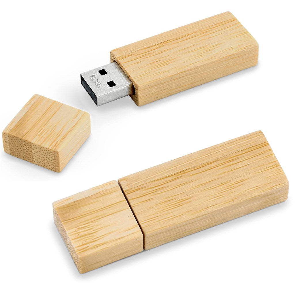Okiyo Komorebi Bamboo Flash Drive - 16GB ZA Flash Drives,Bamboo Products Mirelle Leather and Lifestyle