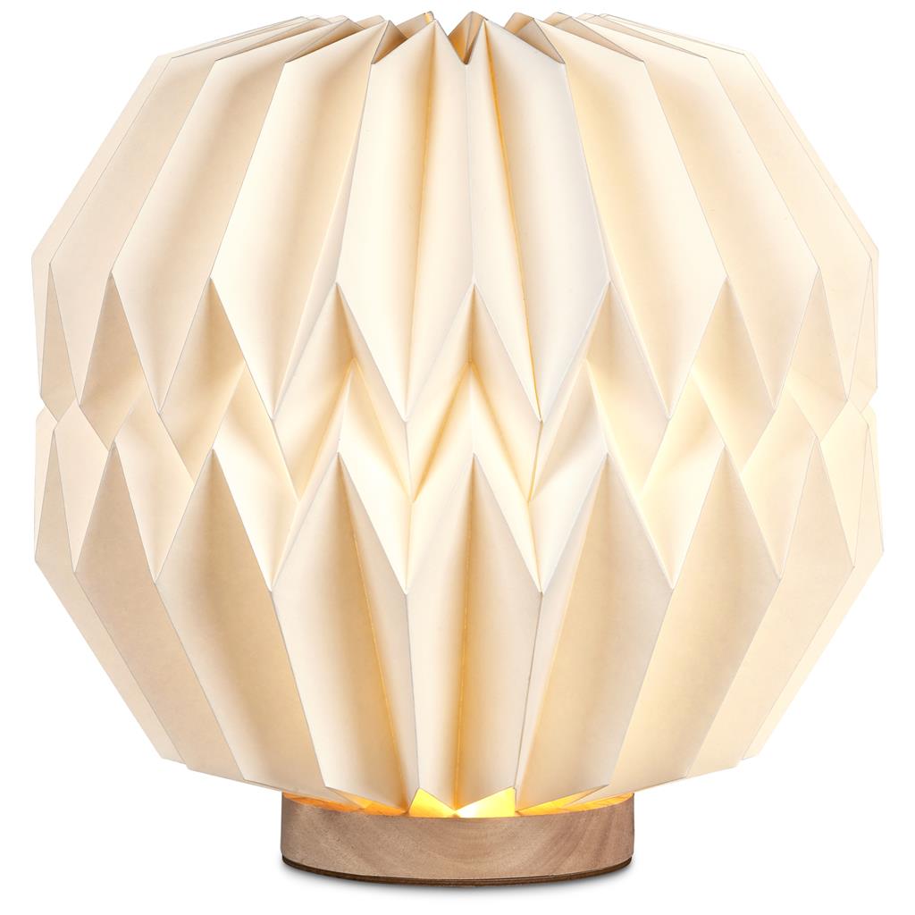 Okiyo Kosuke Wood & Paper LED Lamp Mirelle Leather and Lifestyle