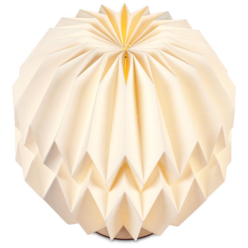 Okiyo Kosuke Wood & Paper LED Lamp Mirelle Leather and Lifestyle