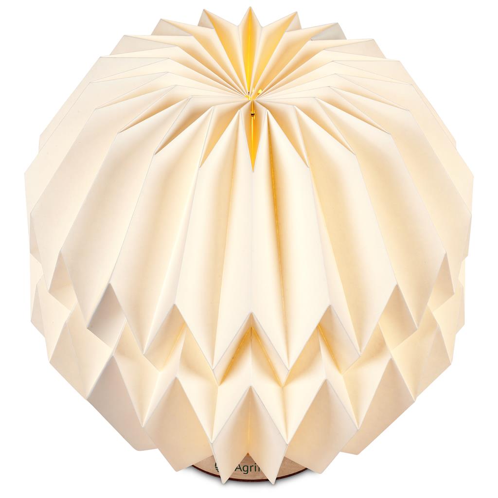 Okiyo Kosuke Wood & Paper LED Lamp Mirelle Leather and Lifestyle