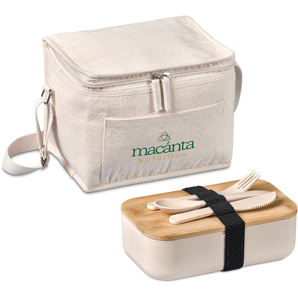 Okiyo Kura Cotton & Wheat Straw Lunch Set Mirelle Leather and Lifestyle