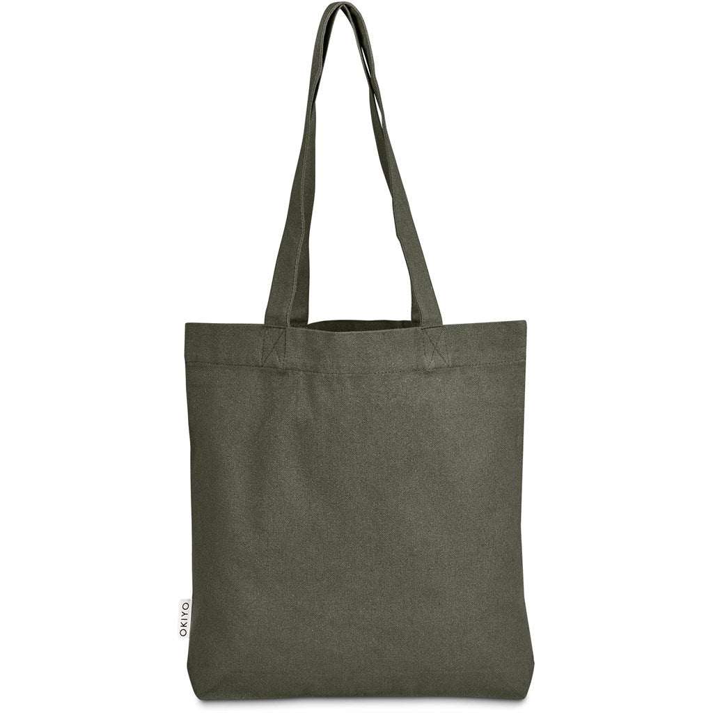 Okiyo Kyanbasu Recycled Canvas Shopper Mirelle Leather and Lifestyle