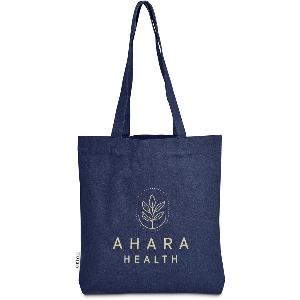 Okiyo Kyanbasu Recycled Canvas Shopper Mirelle Leather and Lifestyle