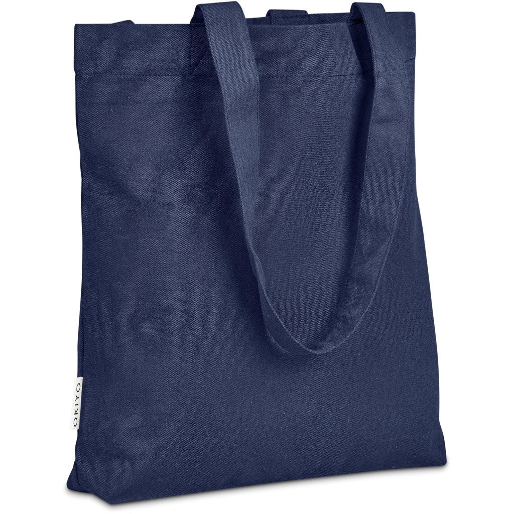 Okiyo Kyanbasu Recycled Canvas Shopper Mirelle Leather and Lifestyle