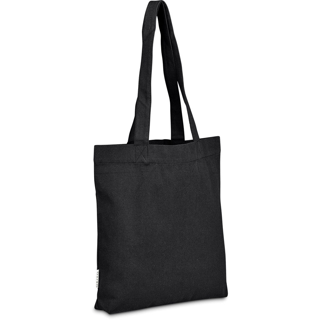 Okiyo Kyanbasu Recycled Canvas Shopper Mirelle Leather and Lifestyle