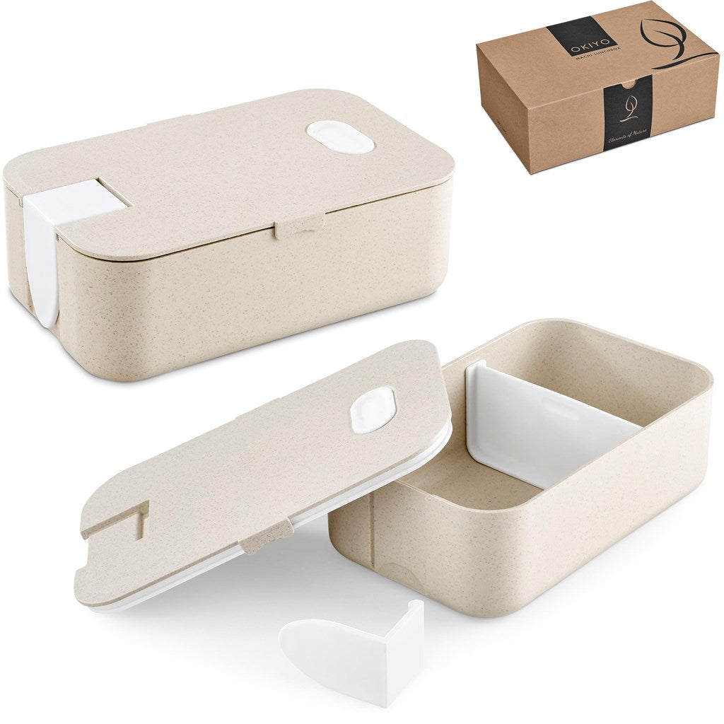 Okiyo Machi Wheat Straw Lunch Box Mirelle Leather and Lifestyle