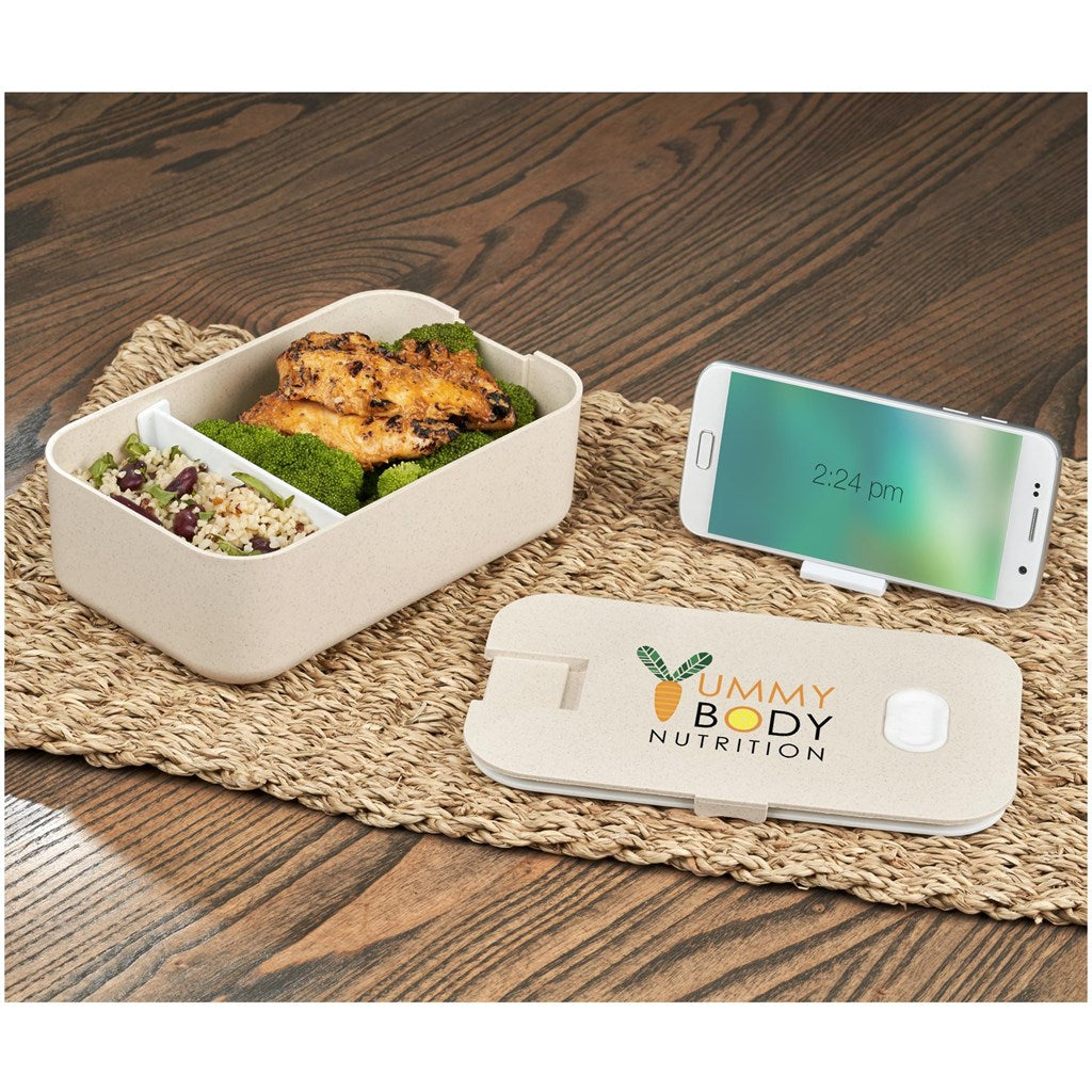 Okiyo Machi Wheat Straw Lunch Box Mirelle Leather and Lifestyle