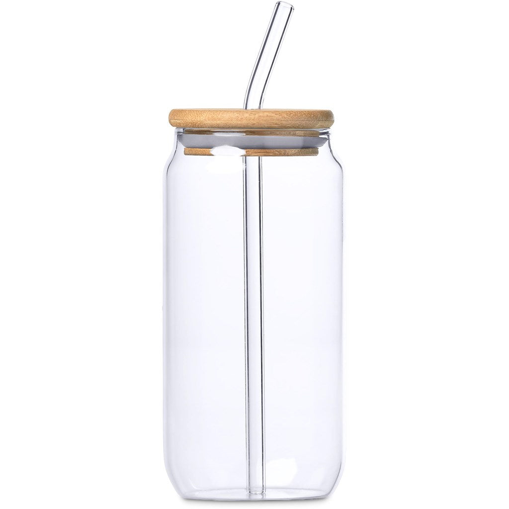 Okiyo Natsu Glass & Bamboo Tumbler & Straw - 500ml Mirelle Leather and Lifestyle