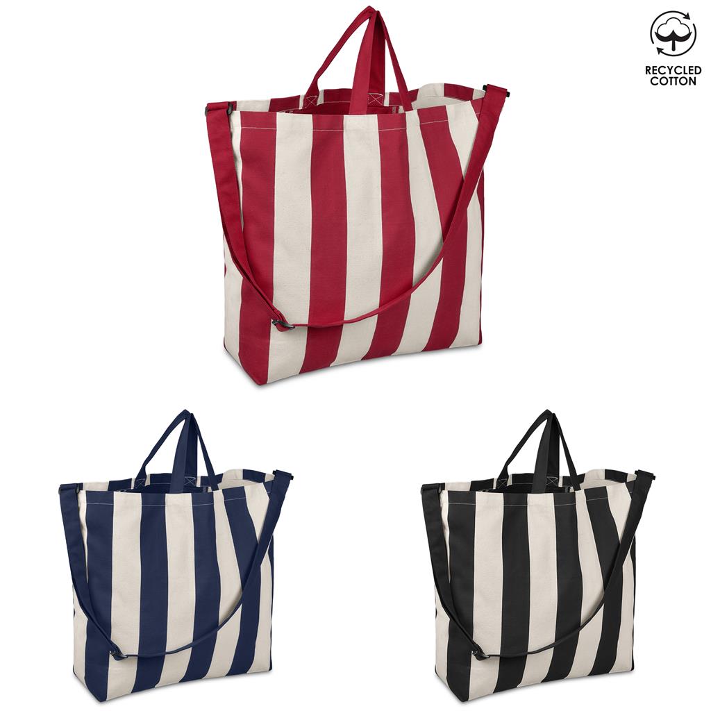 Okiyo Natsuri Recycled Cotton Canvas Large Beach Bag Mirelle Leather and Lifestyle