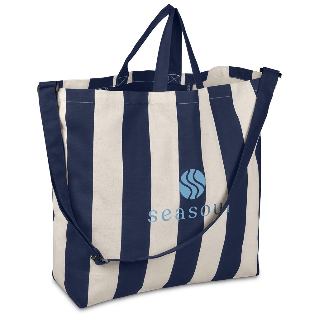 Okiyo Natsuri Recycled Cotton Canvas Large Beach Bag Mirelle Leather and Lifestyle