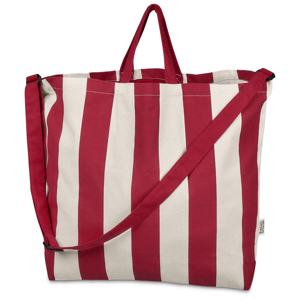 Okiyo Natsuri Recycled Cotton Canvas Large Beach Bag Mirelle Leather and Lifestyle