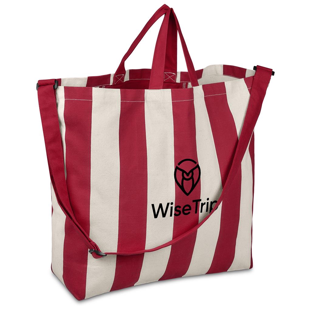 Okiyo Natsuri Recycled Cotton Canvas Large Beach Bag Mirelle Leather and Lifestyle