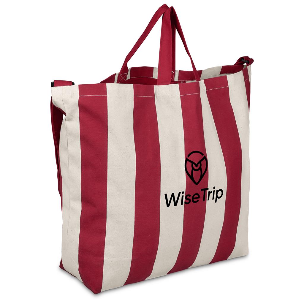 Okiyo Natsuri Recycled Cotton Canvas Large Beach Bag Mirelle Leather and Lifestyle