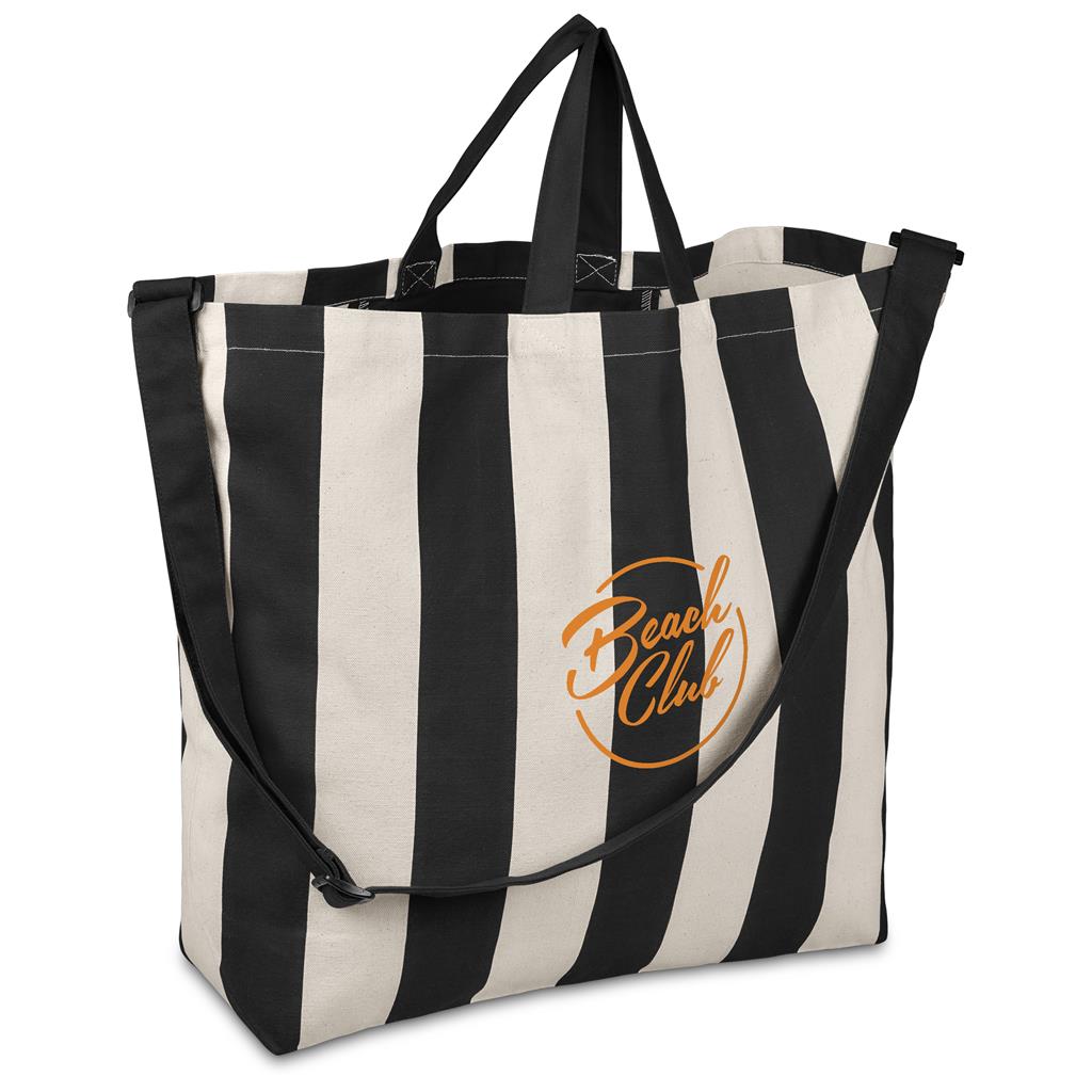 Okiyo Natsuri Recycled Cotton Canvas Large Beach Bag Mirelle Leather and Lifestyle