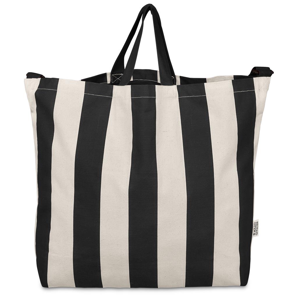 Okiyo Natsuri Recycled Cotton Canvas Large Beach Bag Mirelle Leather and Lifestyle