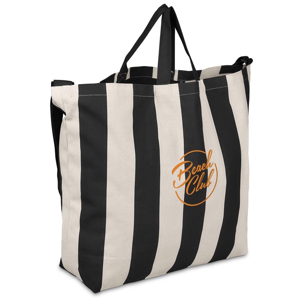 Okiyo Natsuri Recycled Cotton Canvas Large Beach Bag Mirelle Leather and Lifestyle