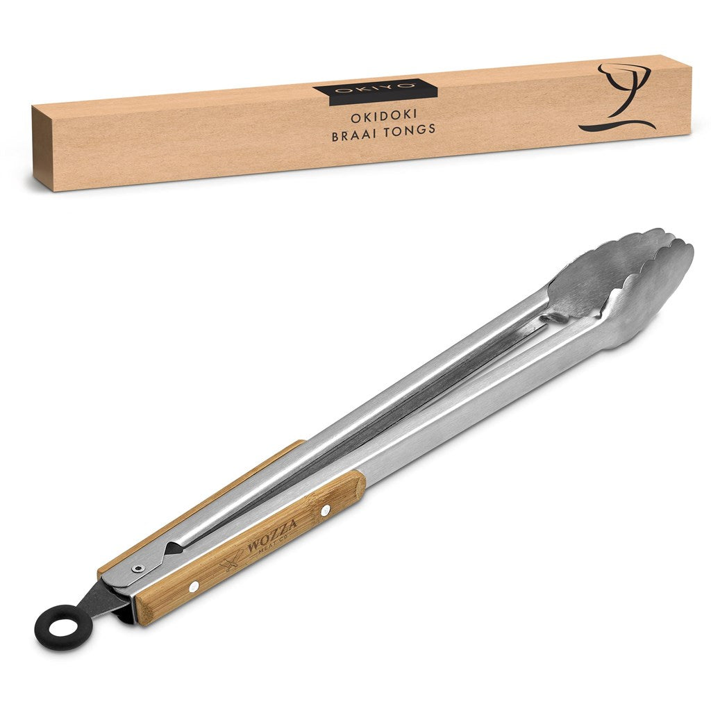 Okiyo Okidoki Braai Tongs Mirelle Leather and Lifestyle