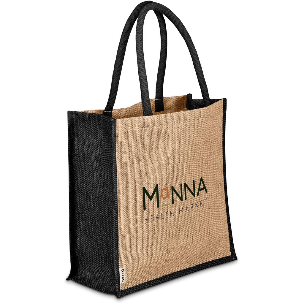 Okiyo Okinawa Jute Tote Mirelle Leather and Lifestyle