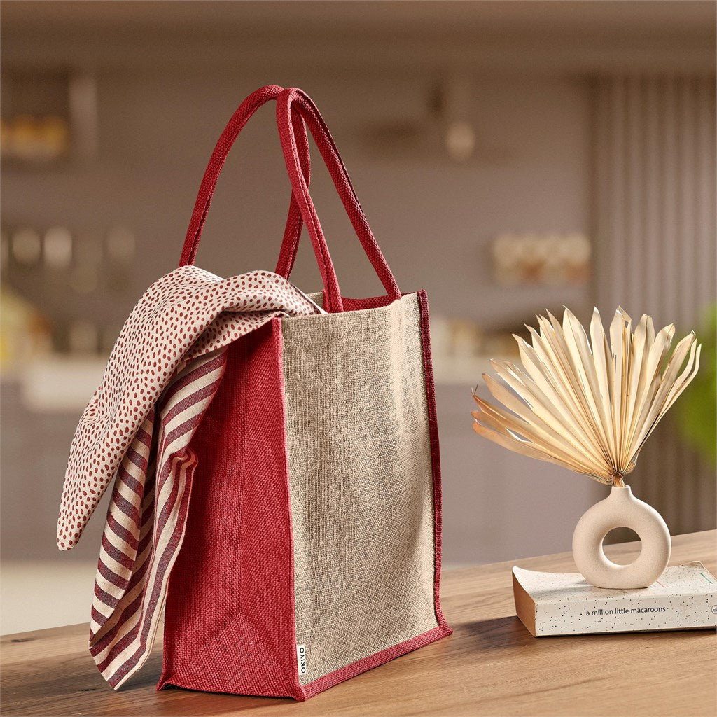 Okiyo Okinawa Jute Tote Mirelle Leather and Lifestyle