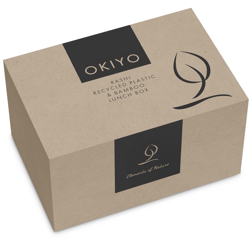 Okiyo Pasuta Recycled Plastic & Bamboo Lunch Box Mirelle Leather and Lifestyle