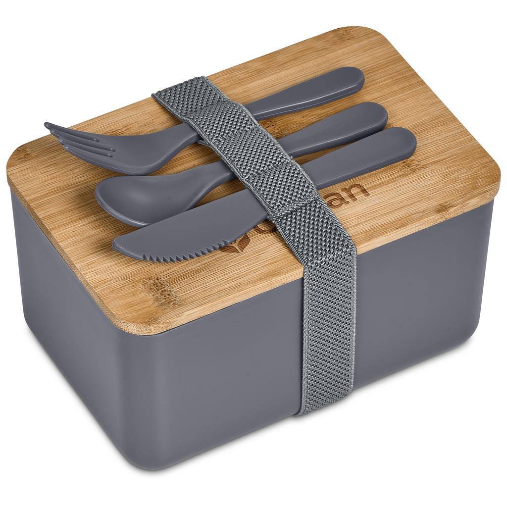 Okiyo Pasuta Recycled Plastic & Bamboo Lunch Box Mirelle Leather and Lifestyle