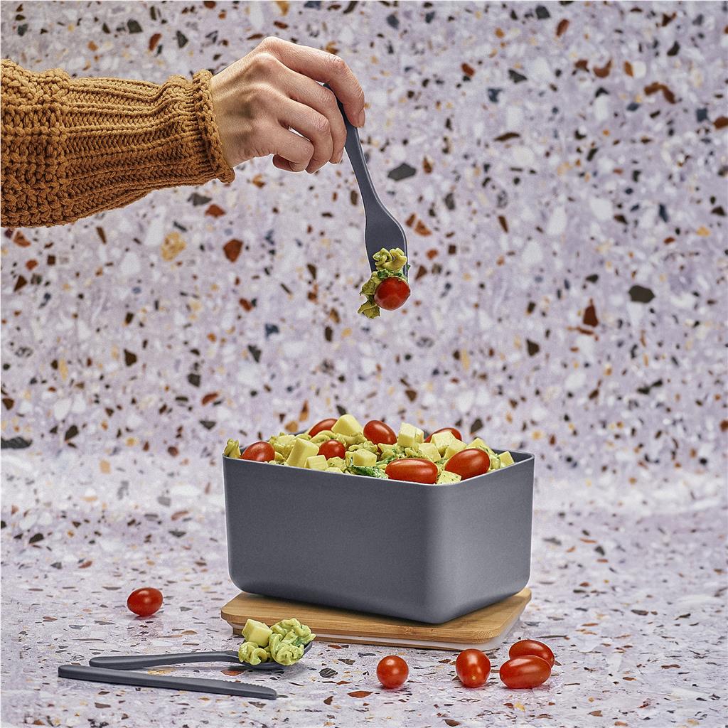 Okiyo Pasuta Recycled Plastic & Bamboo Lunch Box Mirelle Leather and Lifestyle