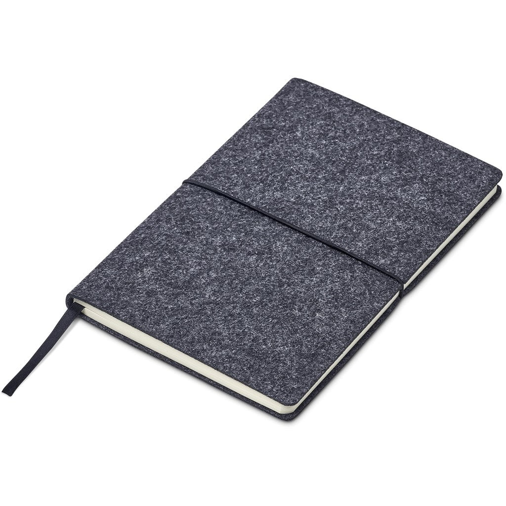 Okiyo Rika Recycled PET Felt A5 Soft Cover Notebook ZA A5 Notebooks,Eco-Friendly Notebooks,Recycled PET Products,Ideas for Conferences,Recycled Notebooks Mirelle Leather and Lifestyle