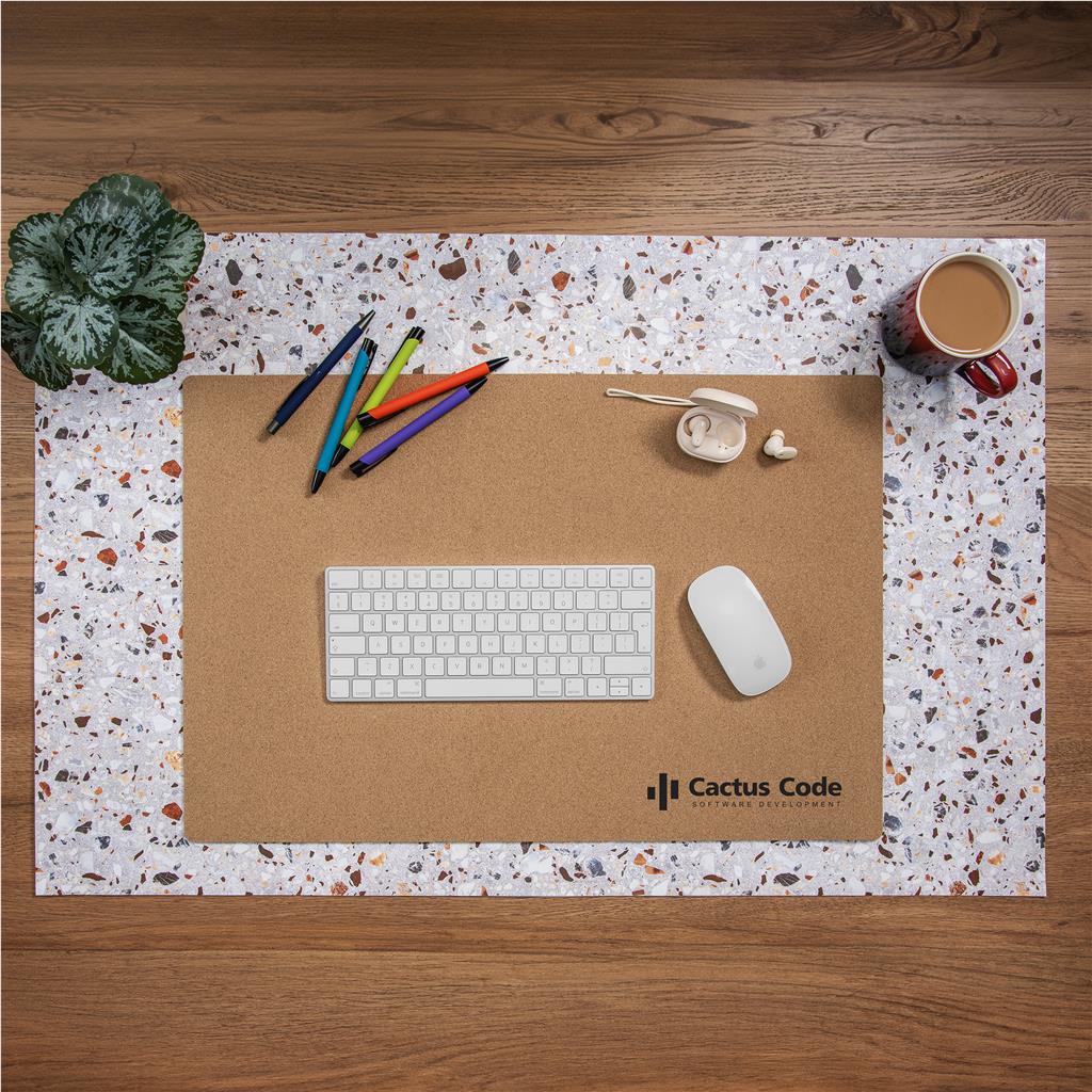 Okiyo Seiri Cork Desk Mat Mirelle Leather and Lifestyle
