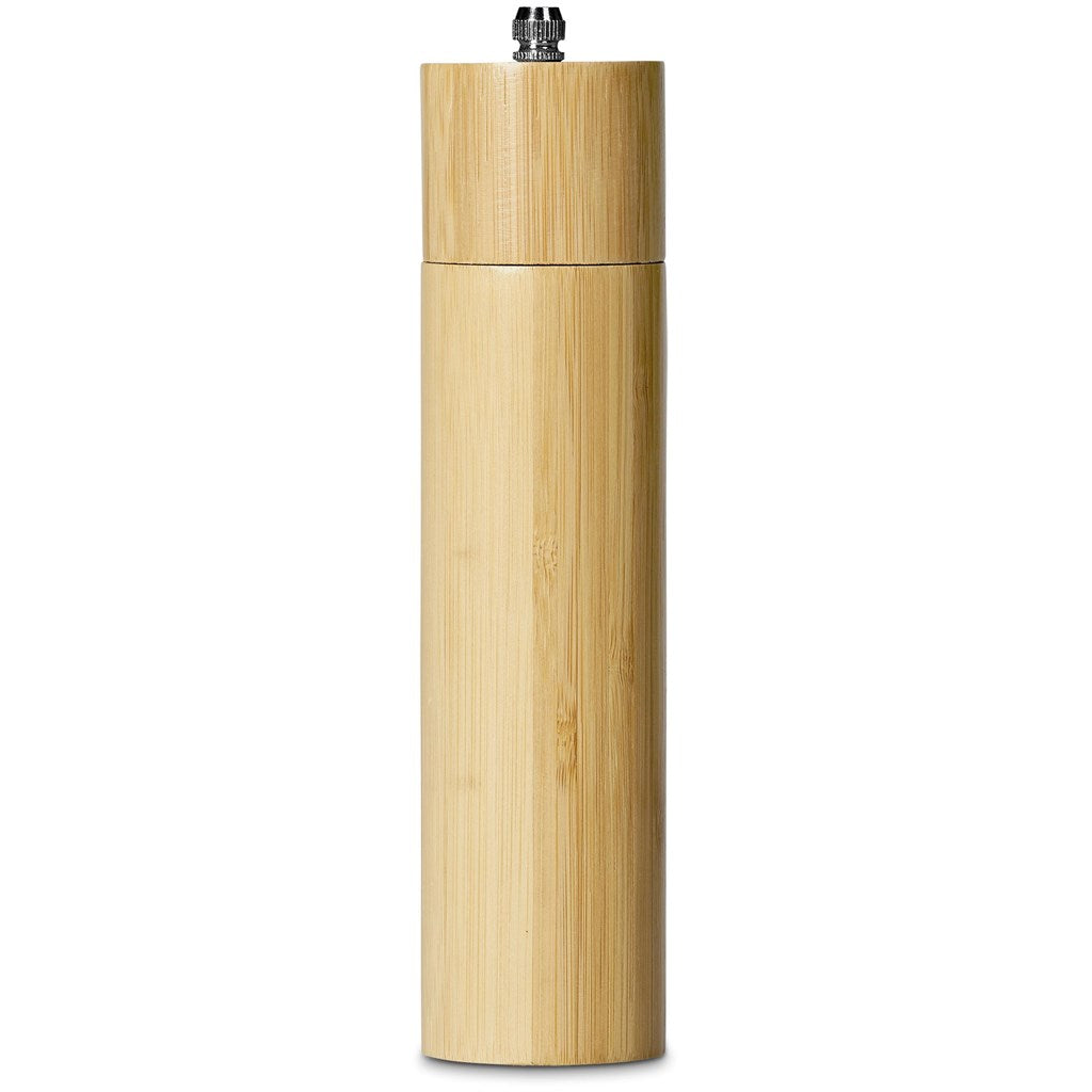 Okiyo Shioki Bamboo Salt or Pepper Mill Mirelle Leather and Lifestyle