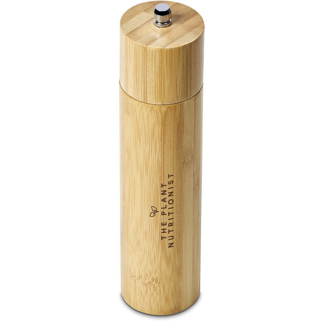 Okiyo Shioki Bamboo Salt or Pepper Mill Mirelle Leather and Lifestyle
