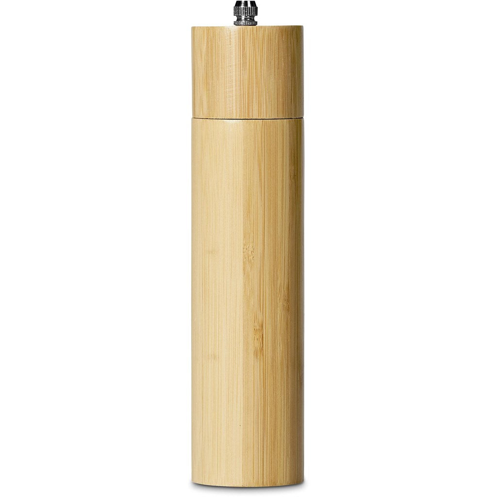 Okiyo Shioki Bamboo Salt or Pepper Mill Mirelle Leather and Lifestyle