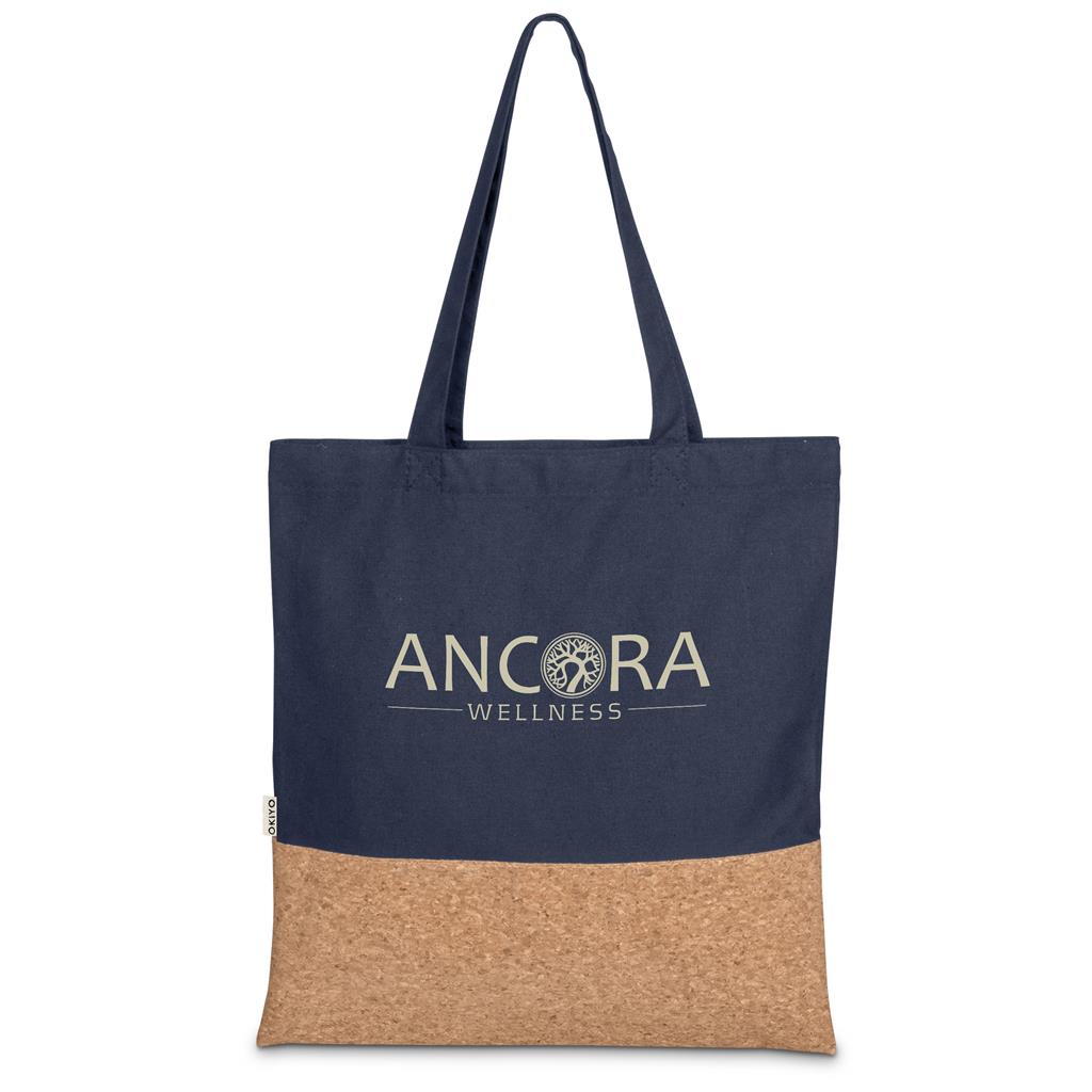 Okiyo Shukaku Cork & Cotton Shopper Mirelle Leather and Lifestyle