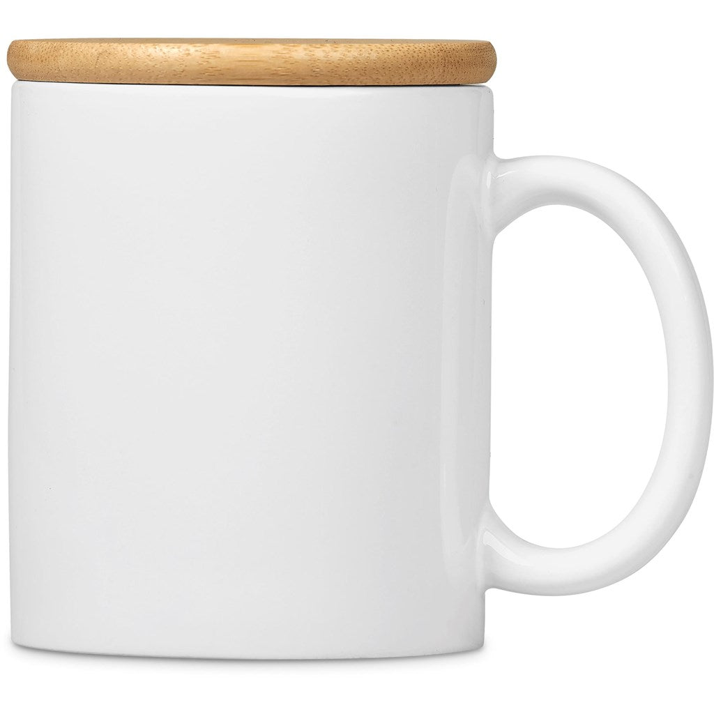 Okiyo Sozo Bamboo & Ceramic Sublimation Coffee Mug - 330ml Mirelle Leather and Lifestyle