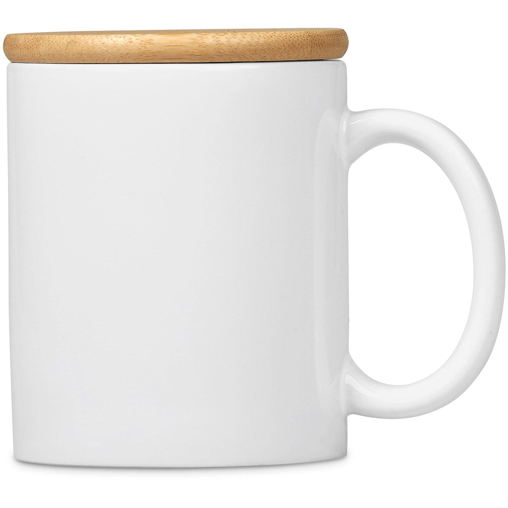 Okiyo Sozo Bamboo & Ceramic Sublimation Coffee Mug - 330ml Mirelle Leather and Lifestyle