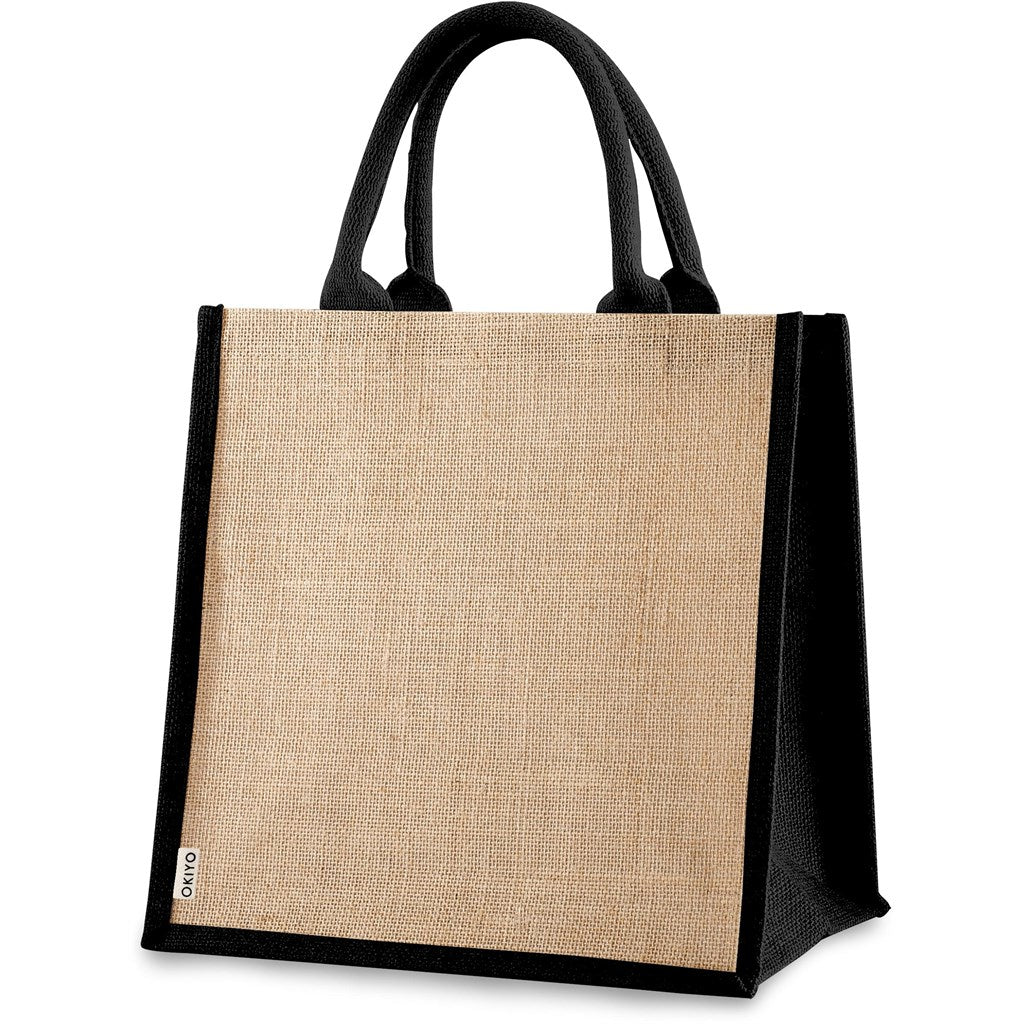 Okiyo Sumida Jute Tote Mirelle Leather and Lifestyle
