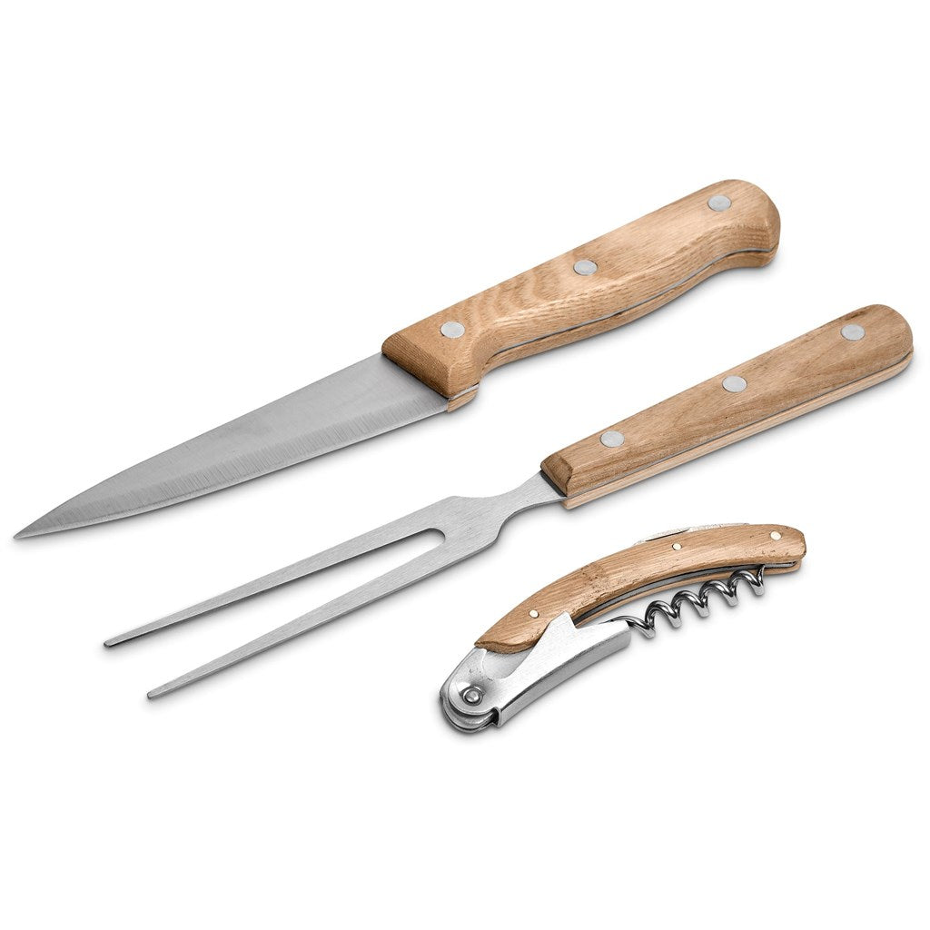 Okiyo Suraisu Bamboo Food & Wine Set Mirelle Leather and Lifestyle