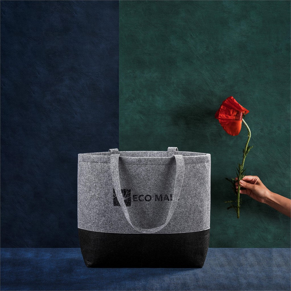 Okiyo Toku Recycled PET Felt Large Tote Mirelle Leather and Lifestyle