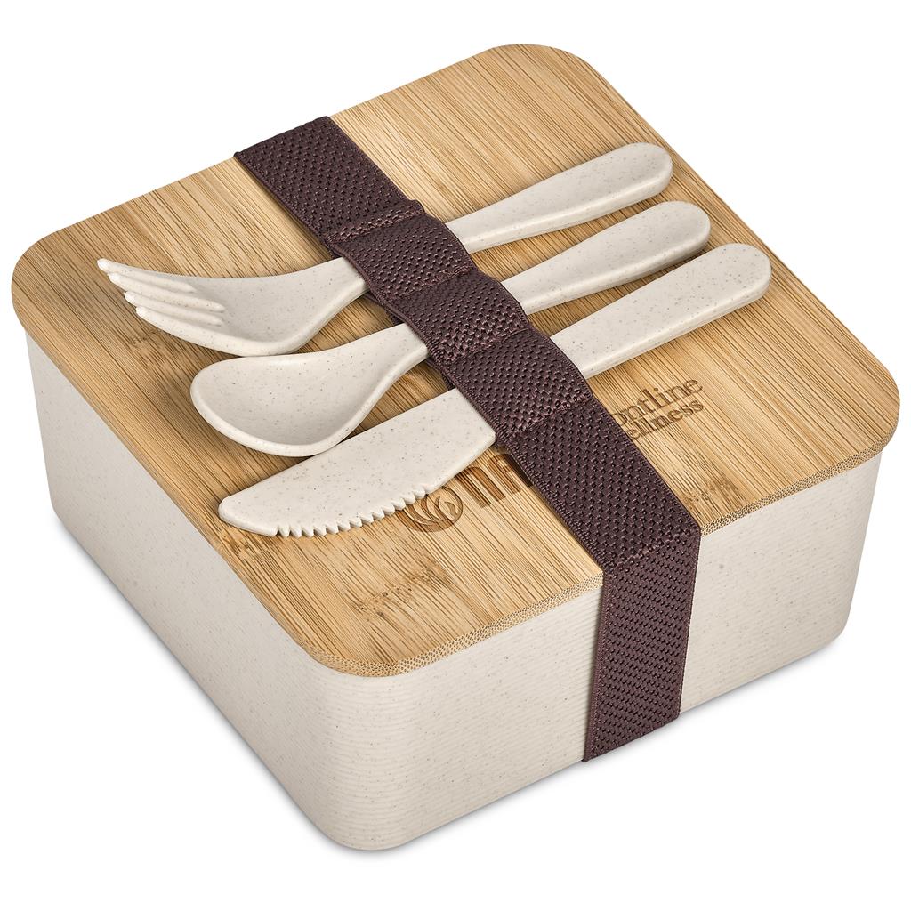 Okiyo Wani Wheat Straw & Bamboo Lunch Box Mirelle Leather and Lifestyle