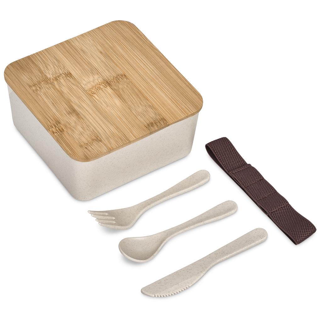 Okiyo Wani Wheat Straw & Bamboo Lunch Box Mirelle Leather and Lifestyle