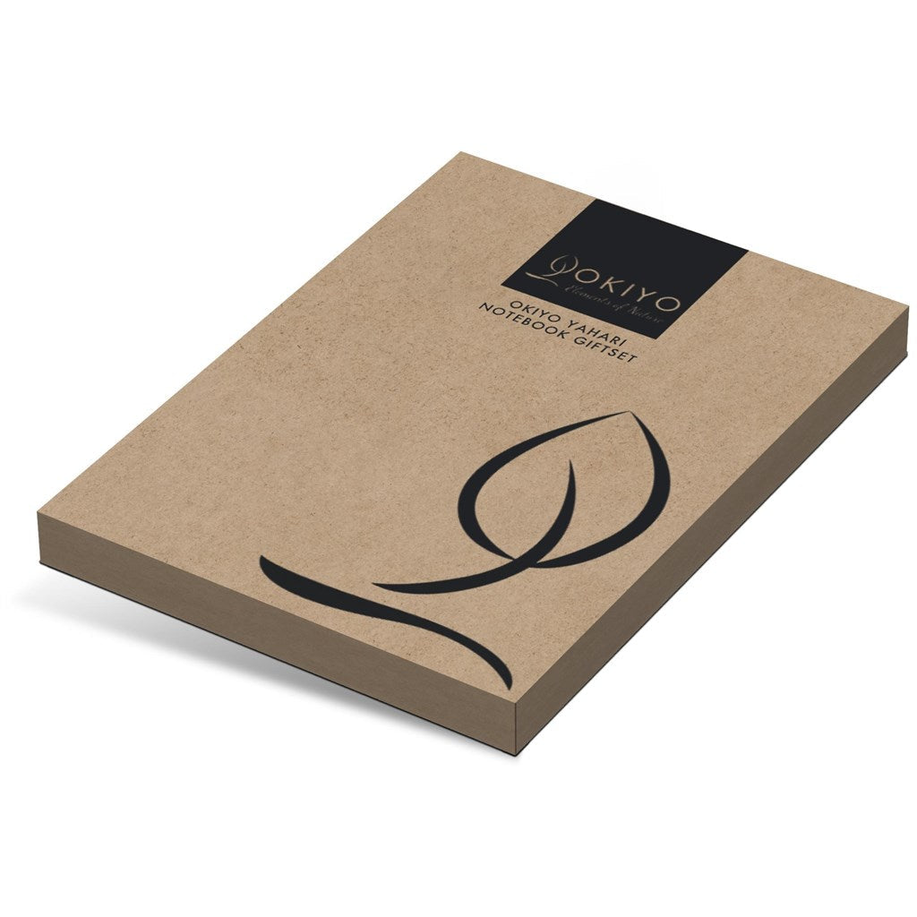 Okiyo Yahari Bamboo Notebook & Pen Set ZA A5 Notebooks,Bamboo Products,Notebook Sets Mirelle Leather and Lifestyle