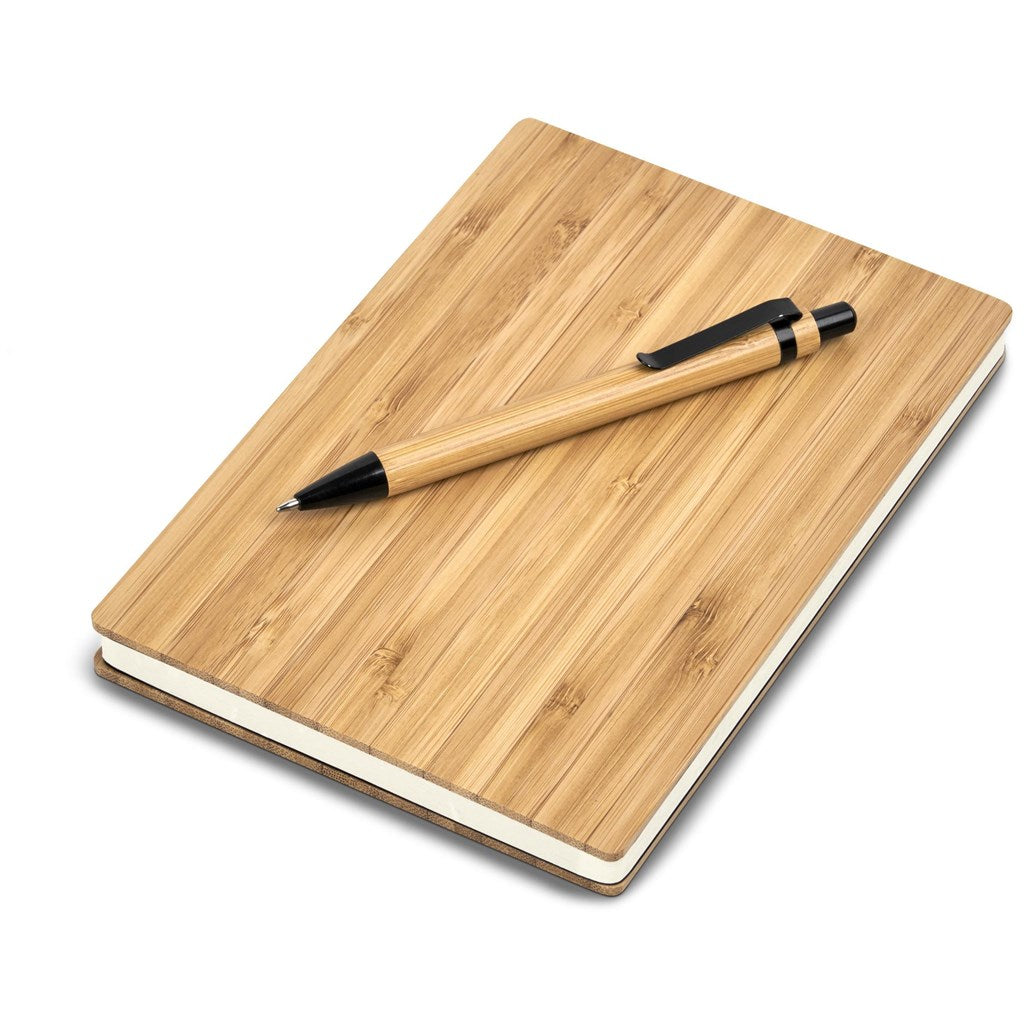 Okiyo Yahari Bamboo Notebook & Pen Set ZA A5 Notebooks,Bamboo Products,Notebook Sets Mirelle Leather and Lifestyle
