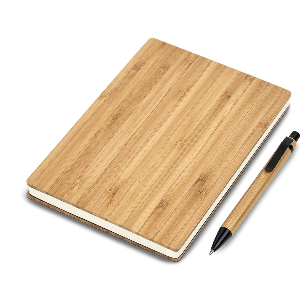 Okiyo Yahari Bamboo Notebook & Pen Set ZA A5 Notebooks,Bamboo Products,Notebook Sets Mirelle Leather and Lifestyle