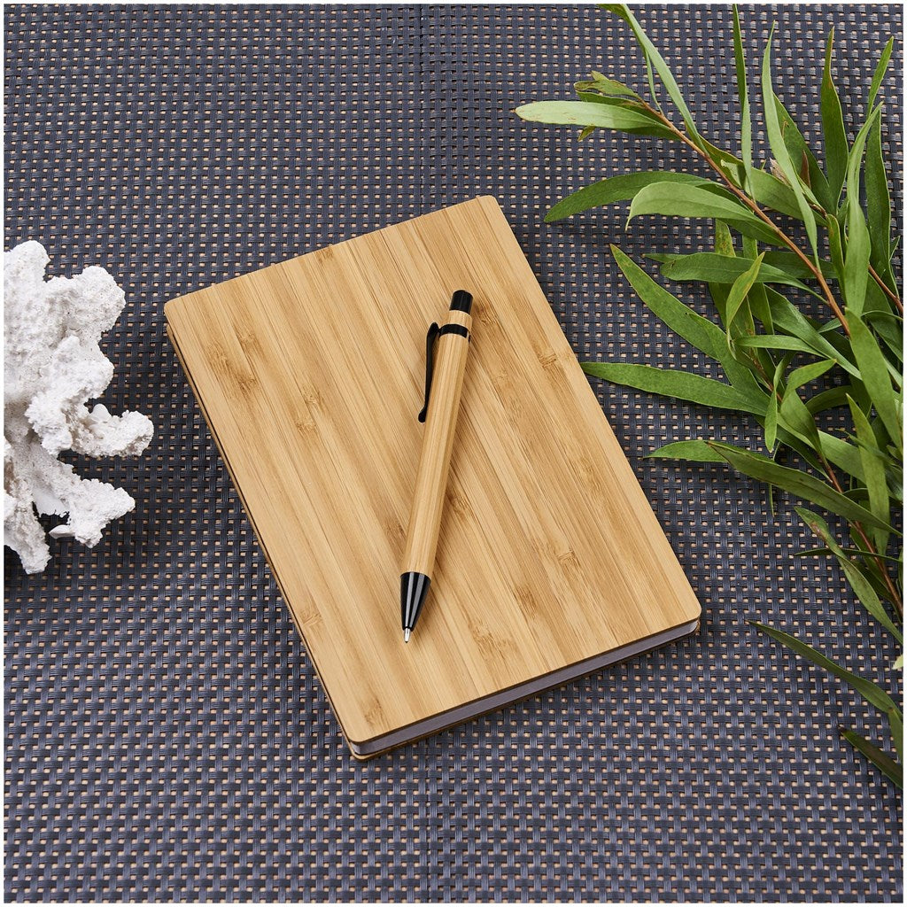 Okiyo Yahari Bamboo Notebook & Pen Set ZA A5 Notebooks,Bamboo Products,Notebook Sets Mirelle Leather and Lifestyle